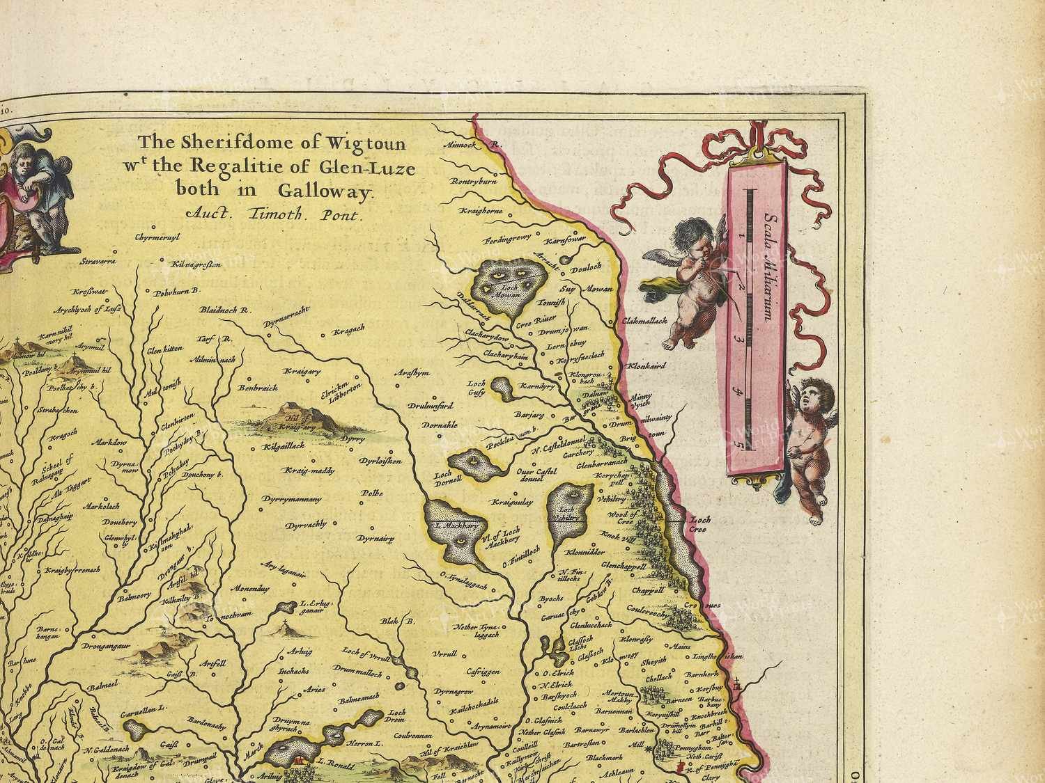 Map top right quadrant
