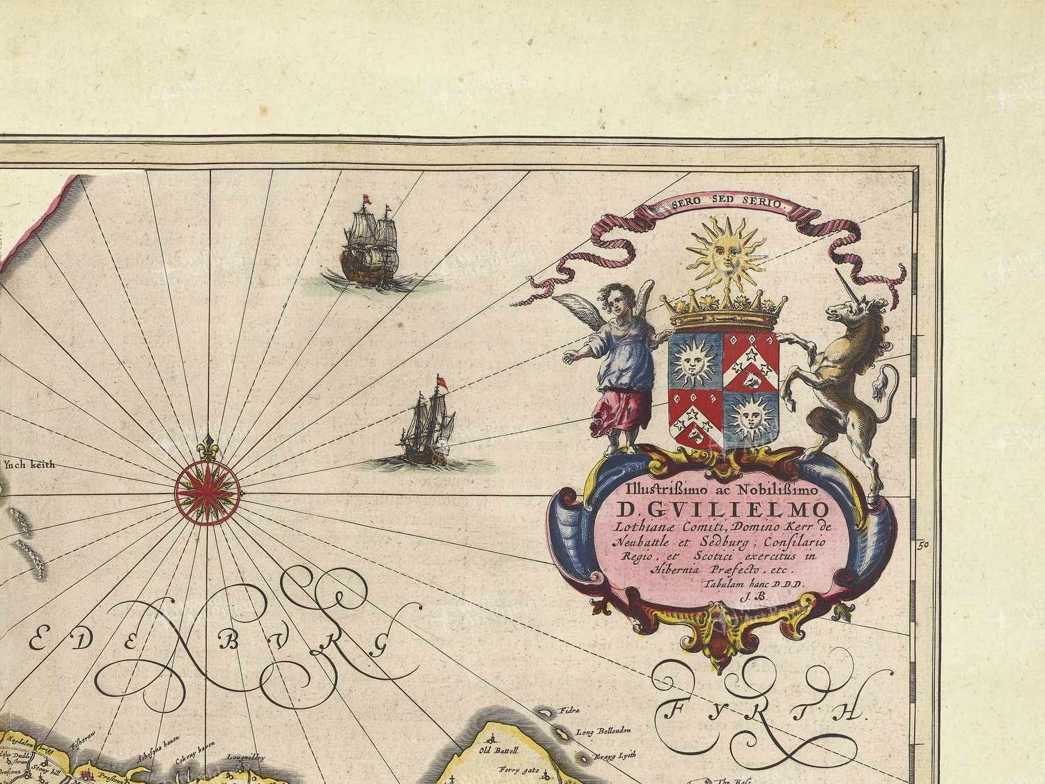 Map top right quadrant