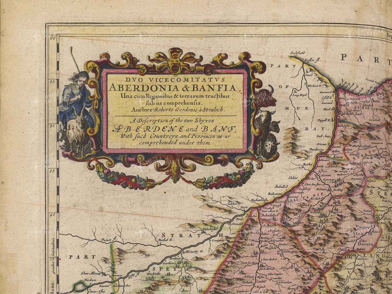 Map top left quadrant
