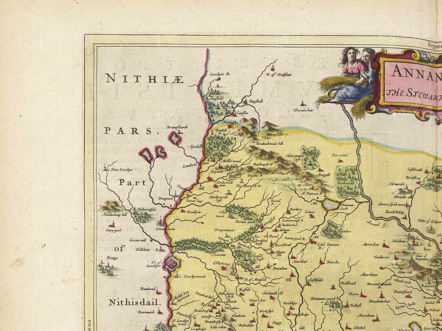 Map top left quadrant