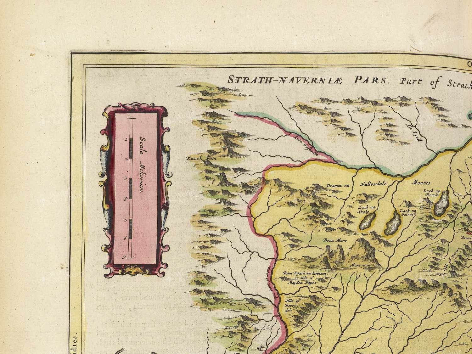 Map top left quadrant