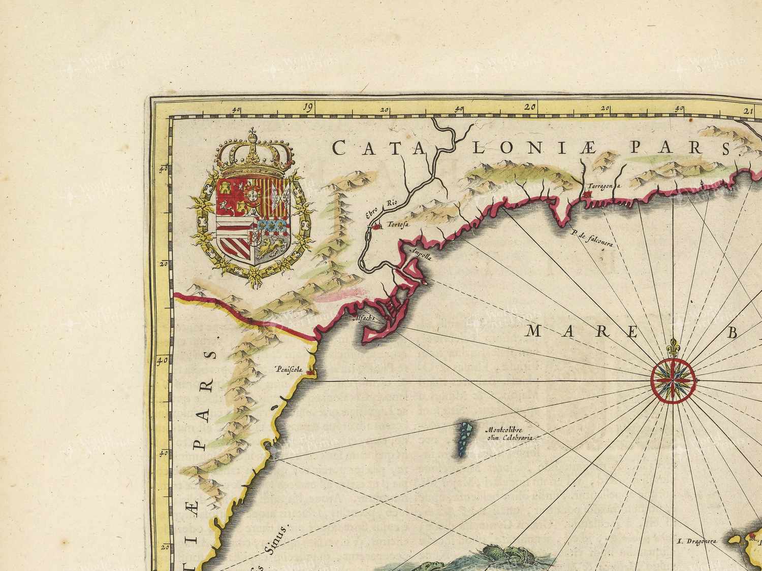 Map top left quadrant