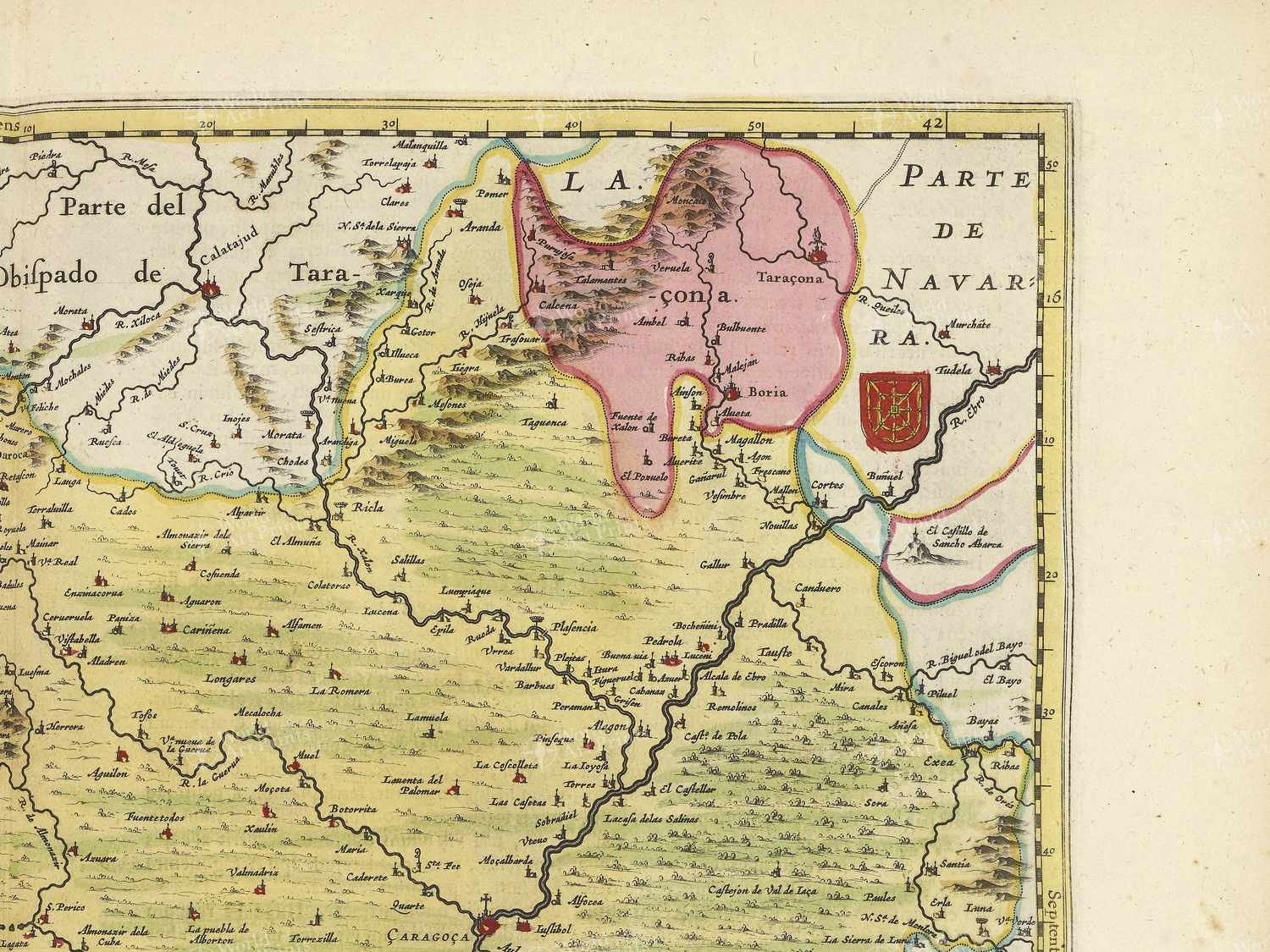 Map top right quadrant