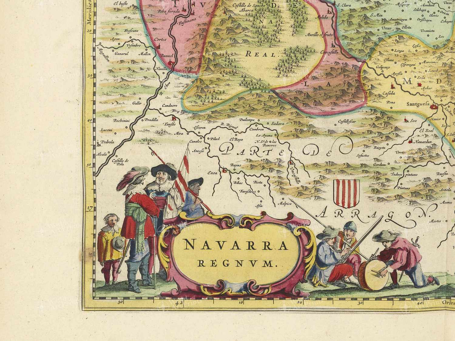 Map bottom left quadrant