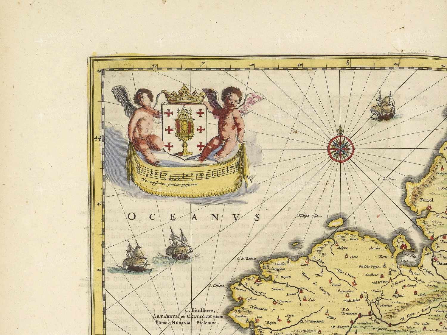 Map top left quadrant