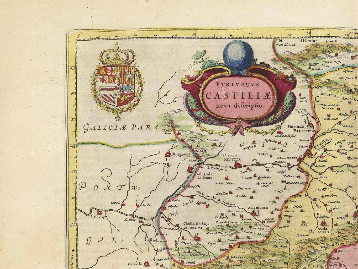 Map top left quadrant