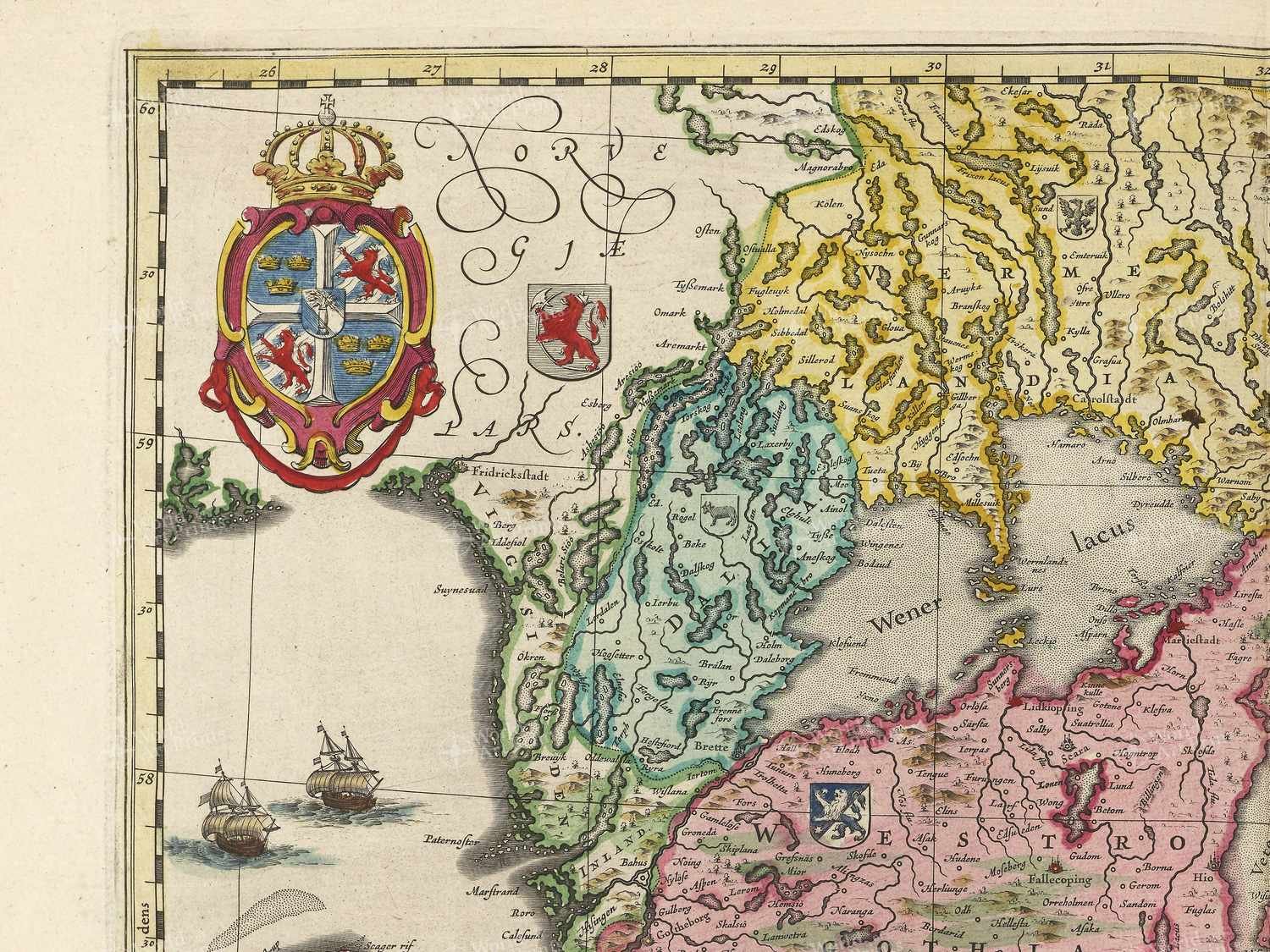 Map top left quadrant