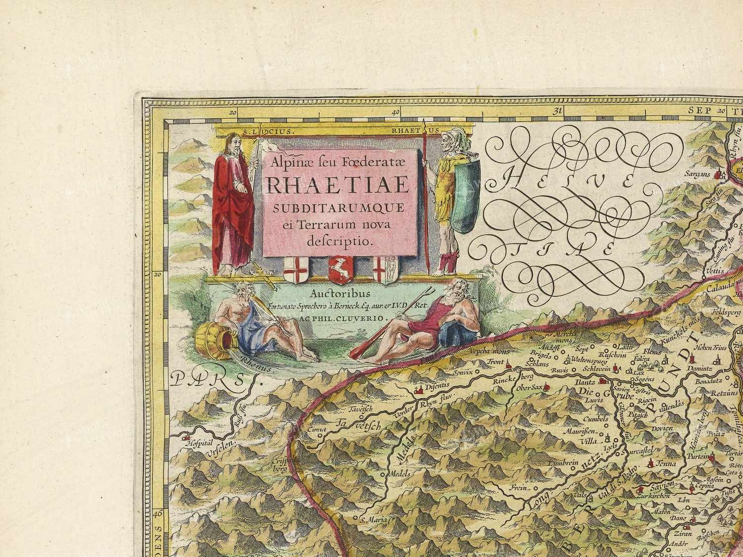 Map top left quadrant