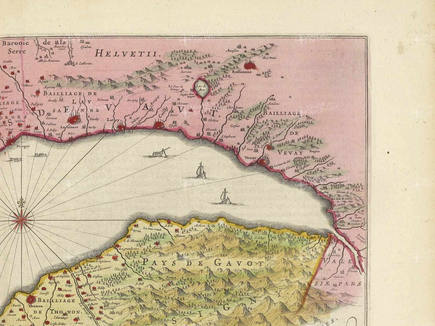 Map top right quadrant