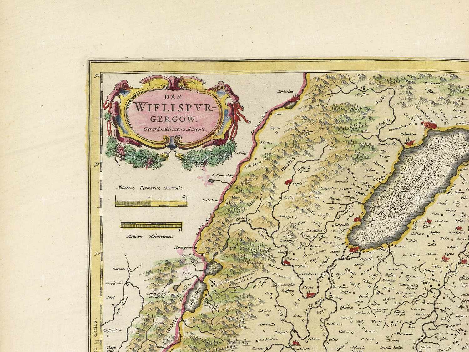 Map top left quadrant