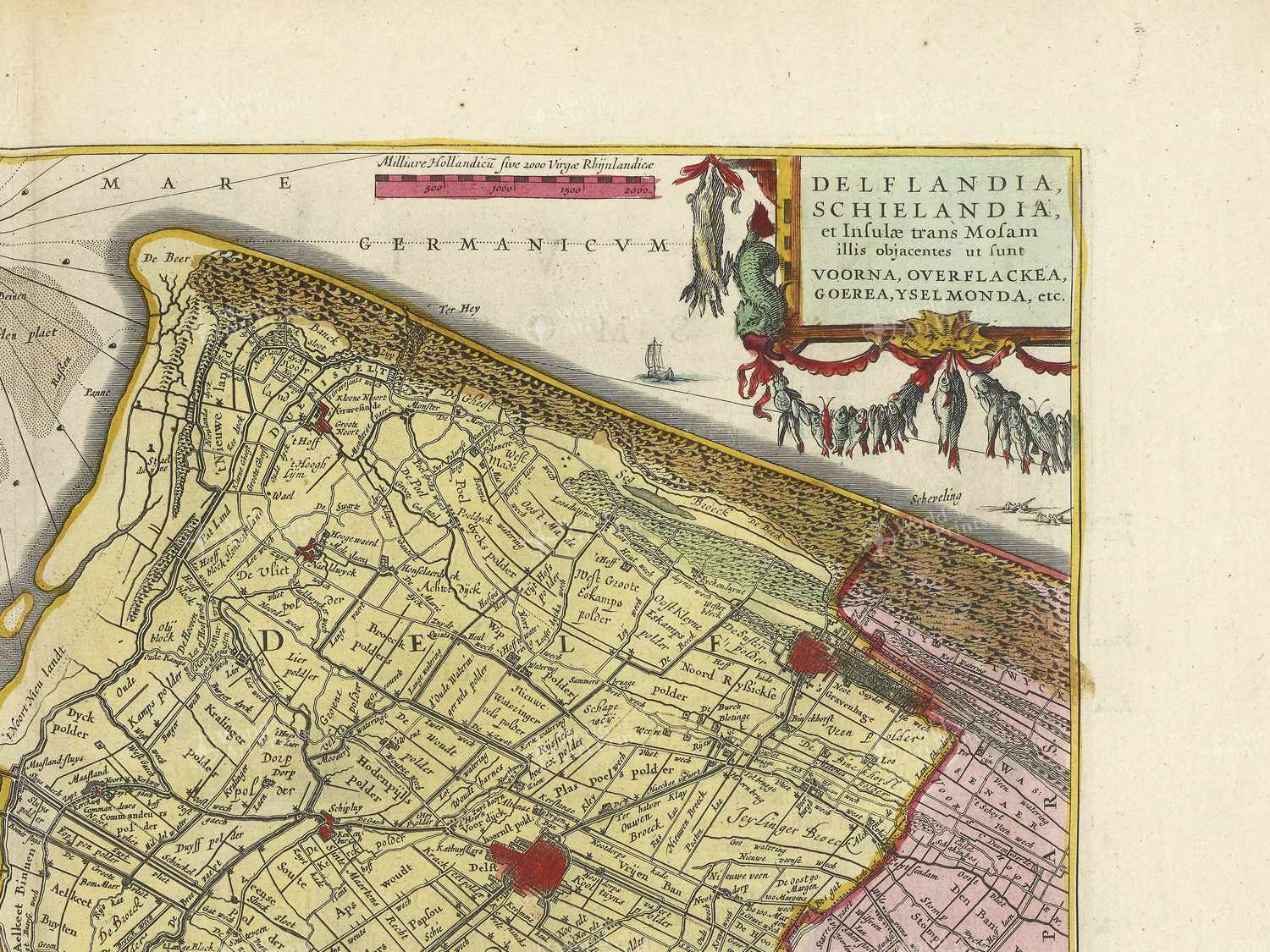 Map top right quadrant