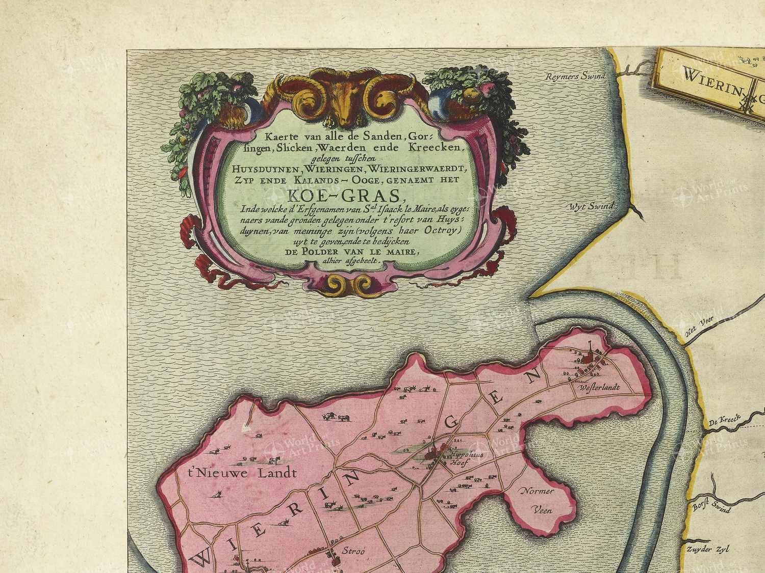 Map top left quadrant