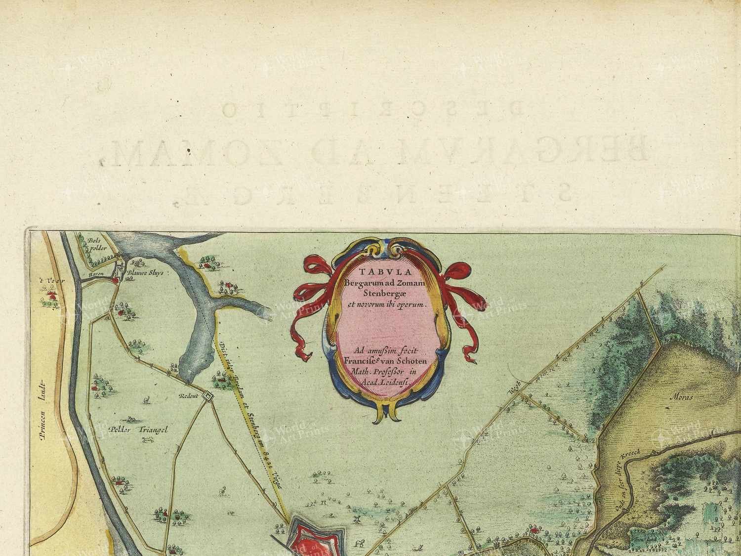 Map top left quadrant