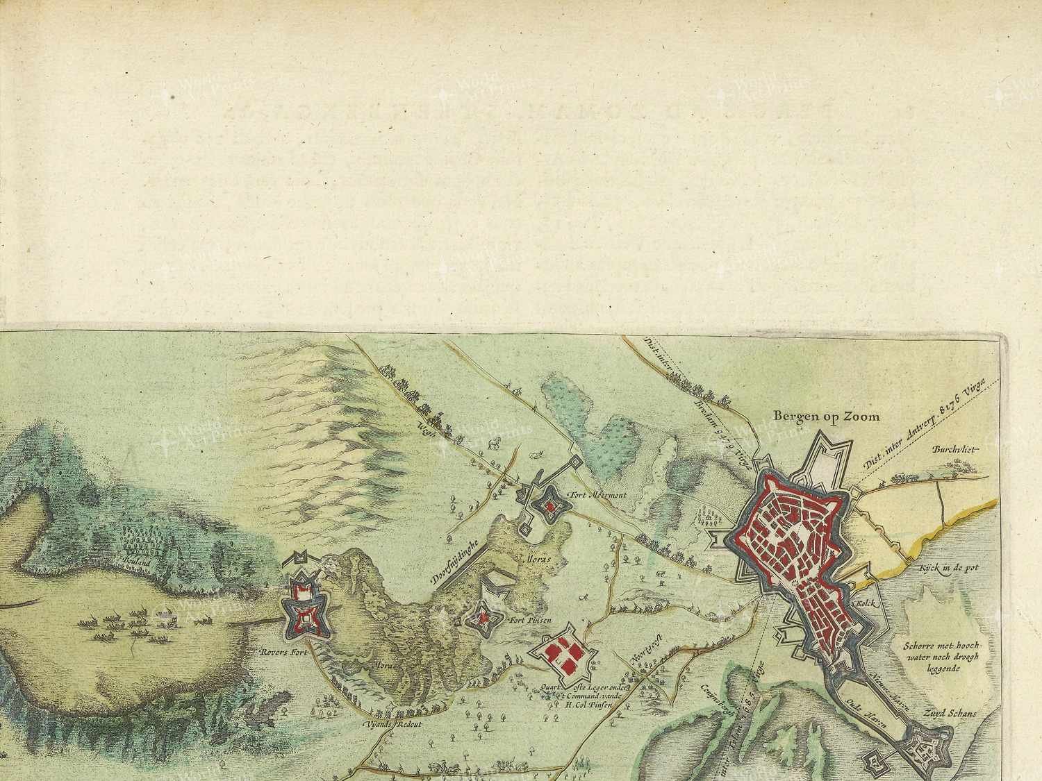 Map top right quadrant