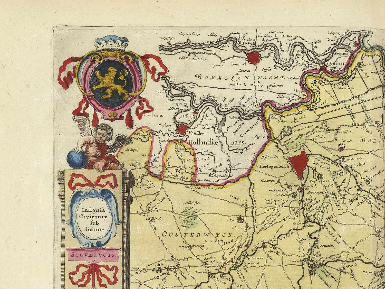 Map top left quadrant