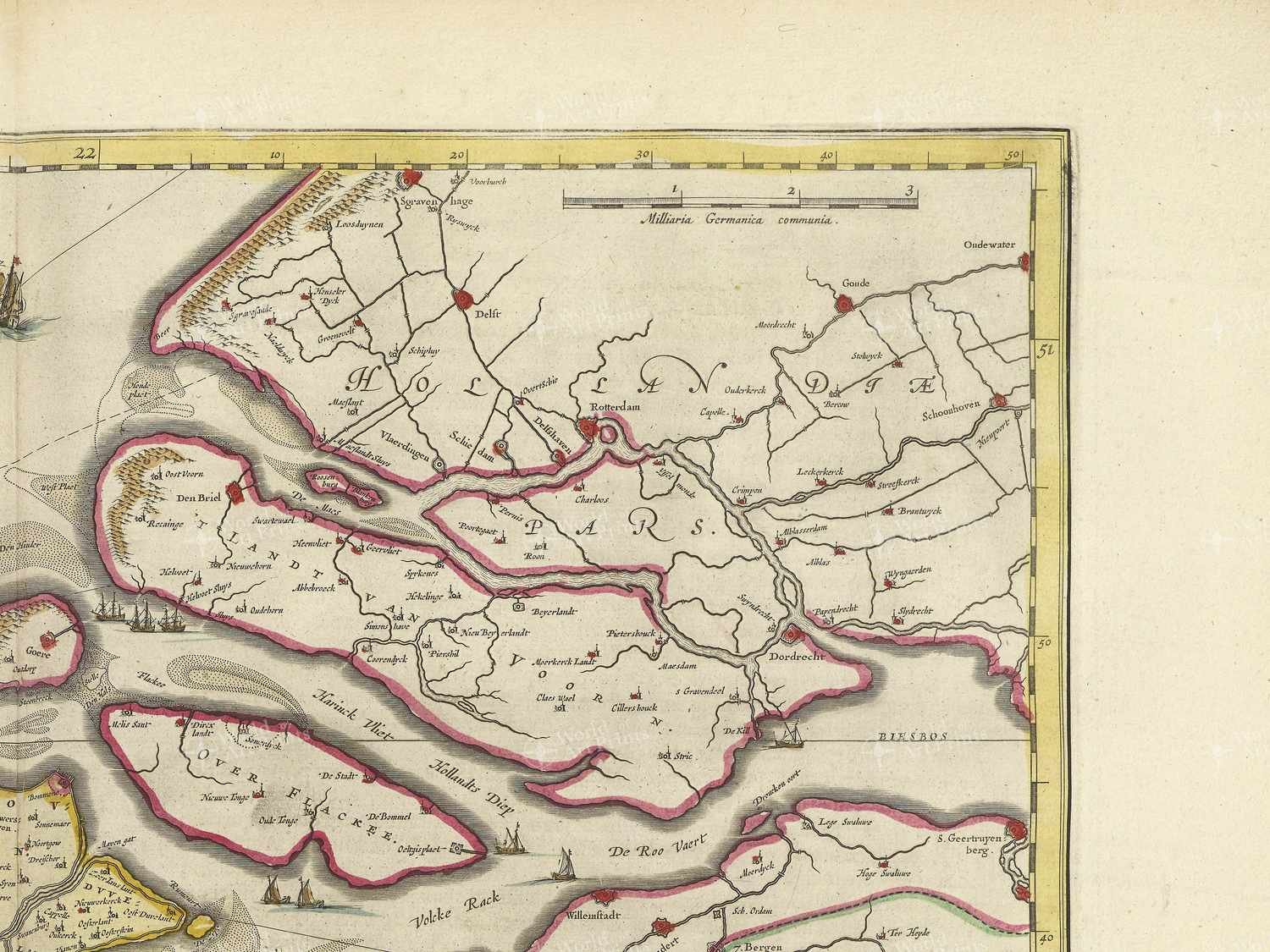 Map top right quadrant