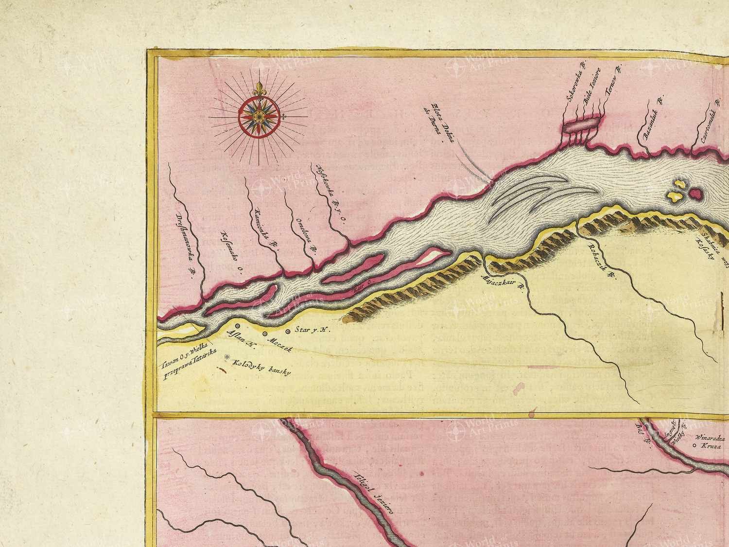 Map top left quadrant