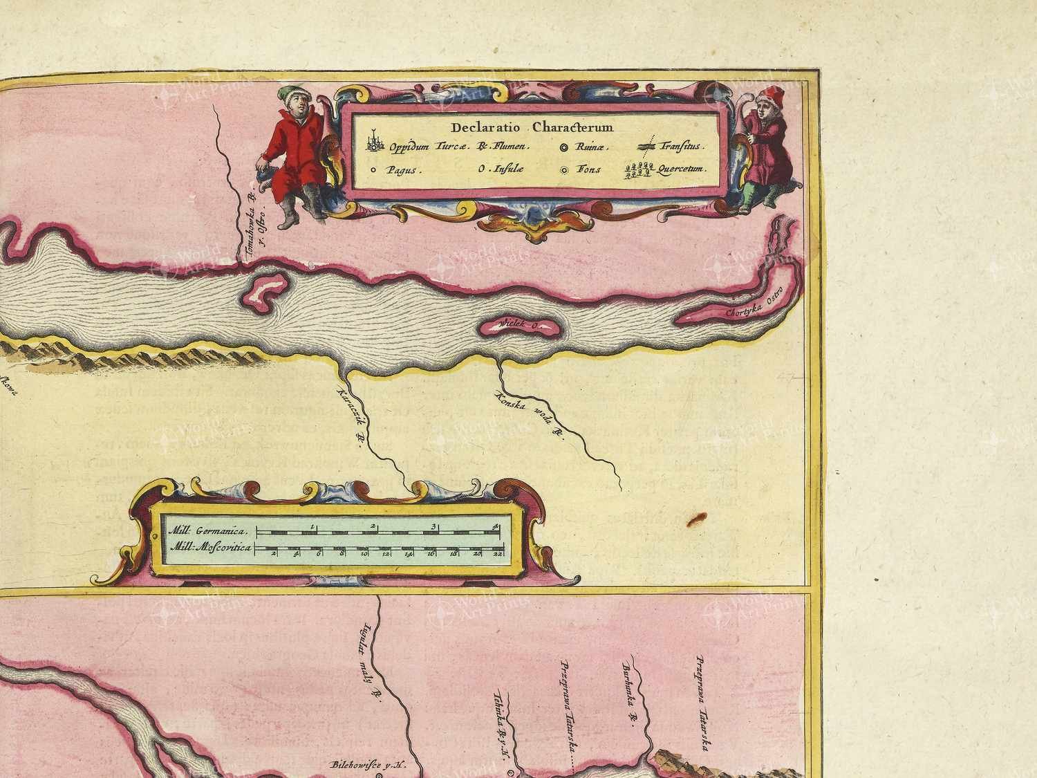 Map top right quadrant