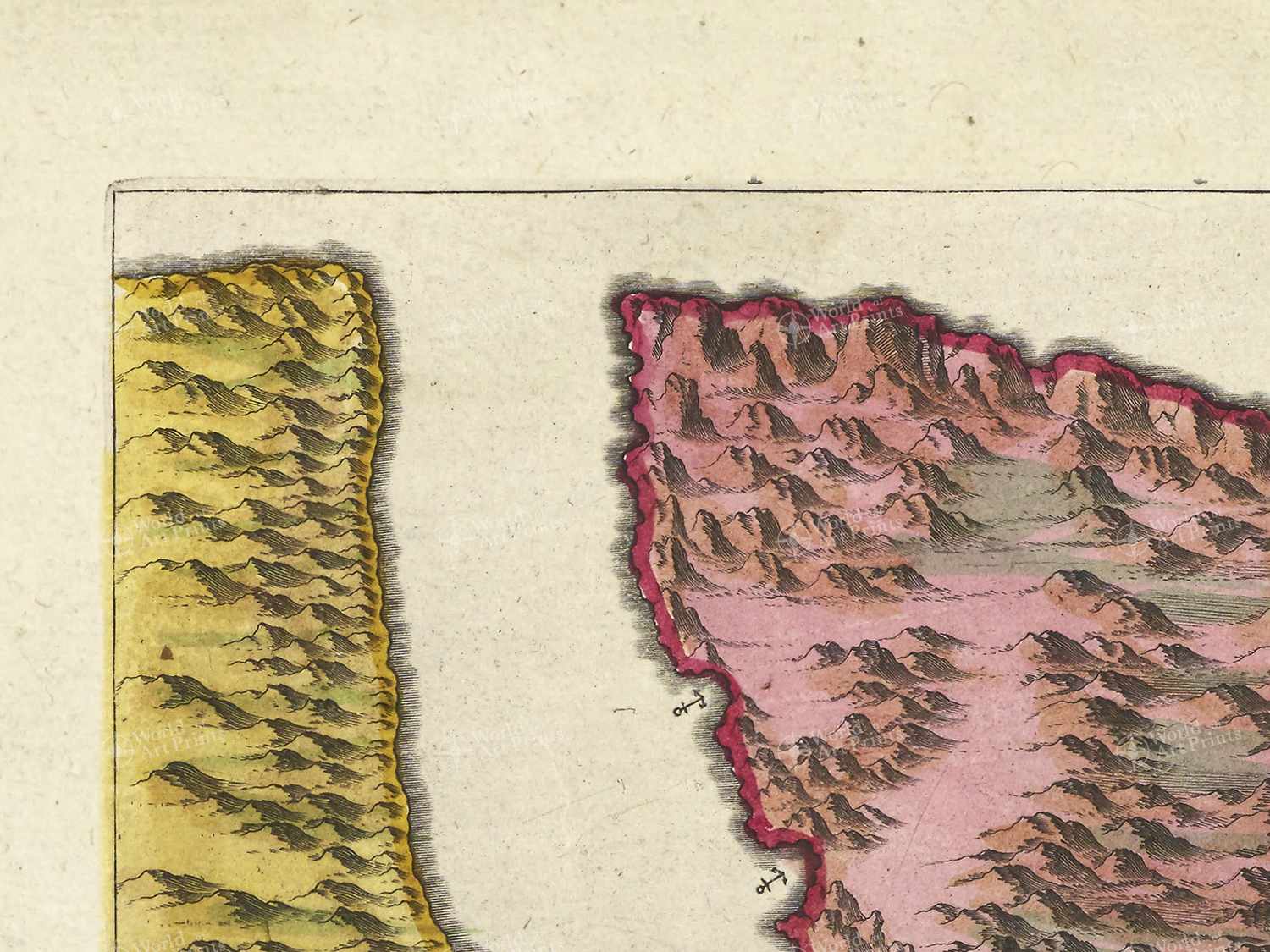 Map top left quadrant