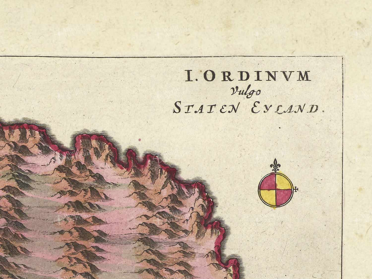 Map top right quadrant