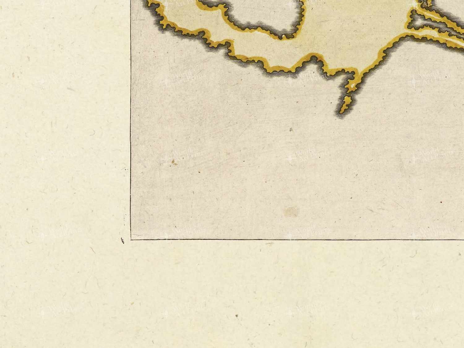 Map bottom left quadrant