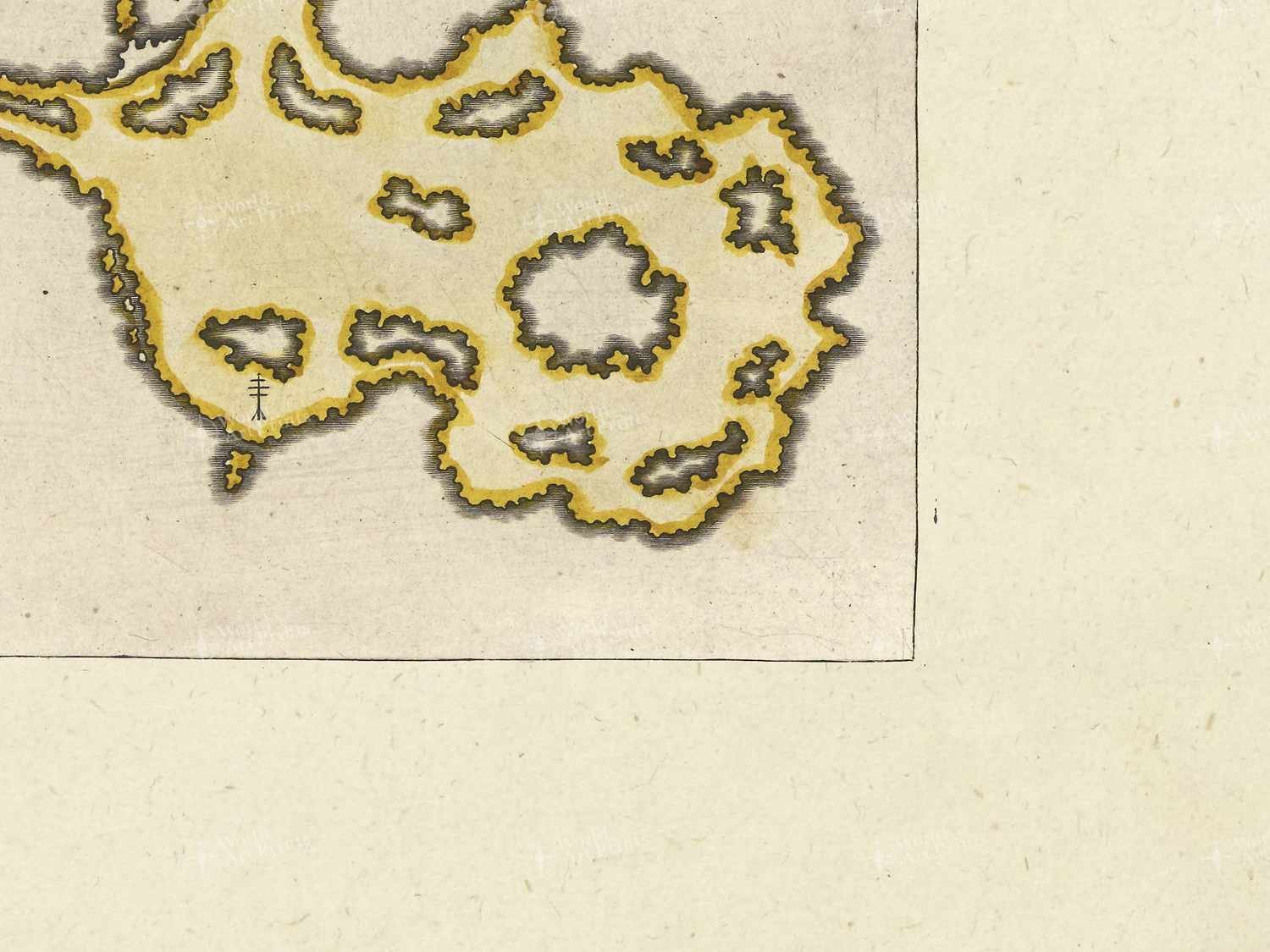 Map bottom right quadrant