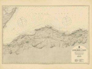 Logie Head, Map Of Logie Head, Nautical Gift Moray, Morayshire Sea, Findhorn, Port Gordon, Nairn, Lossiemouth, Kinloss, Findhorn Bay, Cullen, Sandend Bay, Sandend Morayshire, Logie Bay, Sea Chart, Print, Detailed Map, Aberdeenshire, Coastal Map, Marine Enthusiasts, History Enthusiasts, Wall Art, Nautical Decor, Historical Map, Navigation Chart, Coastal Art, Gift Idea, Home Decor