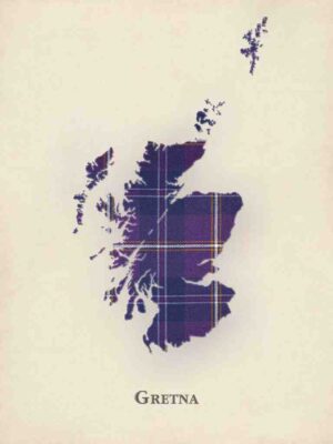 Gretna Gold Tartan, Clan Gretna Gold, Gretna Gold Family, Gretna Gold History, Tartan Map, Tartan Map Print, Scotland Wall Art, Gretna Gold, Tartan Gift, Scotch Gift, Clan Gretna Tartan, Map Poster, High Quality Print, Archival Pigment, Scottish Heritage, Home Decor, Wall Art, Scottish Tartan, Traditional Clan Gift, Scotland Poster, Art Print, High Quality Poster, Heritage Gift, Scottish Clan Art