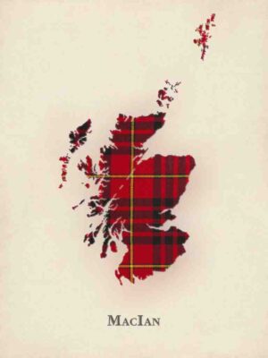 Macian Tartan, Clan Macian, Macian Family, Macian Clan Gift, Macian History, Tartan Map, Tartan Map Print, Scotland Wall Art, Macian, Tartan Gift, Poster, Museum Quality, Scottish Tartan, Clan Heritage, Scotland, Wall Art, Historical Print, Ancestral Decor, Highland Clan, Clan Macian Tartan, Scottish Poster, Scottish Clan Art, Premium Print