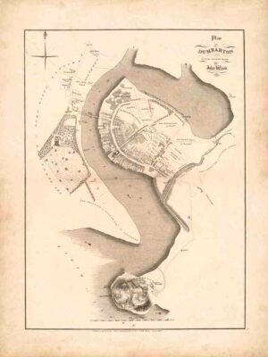 Old Map Of Dunbarton, Loch Lomond, Vale Of Leven, River Clyde Map, Dunbartonshire Map, Old Map Of Scotland, History Of Scotland, Scottish History Art, Wall Art Scottish, Dunbarton Fc, Scotch Town Map, Old Map Dumbarton, Old Dumbarton Map, Vintage Map, Dumbarton 1883, Old Map Print, Fine Art Poster, Historic Town Plan, Wall Decor, Antique Map, Retro Poster, Collectible Map, Home Decor, Art Print, Dumbarton History, Classic Map, Map Artwork, Historical Poster