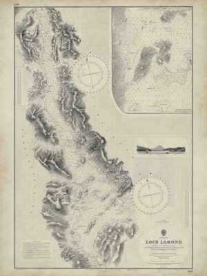 Loch Lomond, Map Lomond Loch, Antique Loch Lomond, Old Loch Lomond, Loch Lomond Gift, Scottish Lochs, Scottish Lochs Art, Scotch Art, Scotch Gift, Whisky Gift, Scotch Print, Scottish Art, Old Nautical Chart, Vintage Chart, Loch Lomond Print, Maritime Poster, Scottish Seascape, Nautical Art, Historical Map, Enthusiast Decor, History Lover Gift, Wall Art, Antique Map Print, Lake Map, Scottish Antiquities, Collectors Item, Nautical History Art