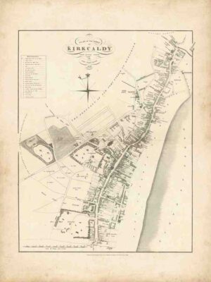 Old Map Glasgow, Scottish Antiques, Vintage Perth Map, Scottish Map Archive, Historical Map, Vintage Fife Map, Antique Fife Map, Old Map Of Kirkcaldy, Kirkcaldy Antiques, History Of Fife, Kirkcaldy Map, Dundee Old Map, Kirkcaldy Gift, 1883 Map, Antique Map, Giclee Print, Vintage Town Plan, Kingdom Of Fife Decor, Historic Map, Old Town Map, Fife Map, Scottish Map, City Plan Print, Decorative Map, Wall Art, Historical Print, Retro Decor