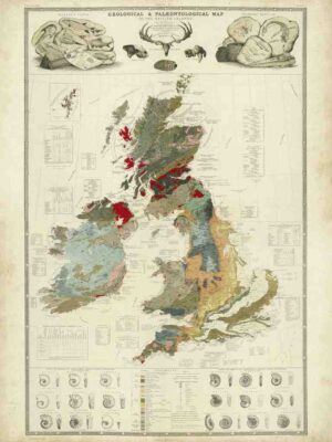 Palaeontological Map Uk, Medieval Map, Medieval England, Geological Map Britain, Framed Map Of Uk, Digital Download Geological Map Britain, Canvas Map Britain, British Archaeology Map, Old Map Scotland, Historical Map Print, Old Wall Map, World Atlas Print, Vintage Decor Uk, Scottish Gift, Antique Map Britain, Old Map Of Englang, Old Map Britain, British Gift, Ready To Hang, Vintage Map, Palaeontological Map, British Isles Map, Geological Poster, Historical Print, Vintage Print, Paleontology Art, Geological Map, Antique Map, Retro Poster, Uk Geology, Map Of Uk, Archaeological Print, Paleoart, Science Decor