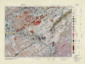 Crawick, Crawickmill, Sanquhar, Menock, Mennock, Eliock, Kirkconnel, Wanlockhead, Enterkinfoot, Leadhills, Durisdeer, Carronbridge, Dalblair, Sanquhar Geological Map, Geologists, Builders, Geological Poster, Sanquhar Map, Construction Map, Geological Survey, Scotland Geology, Detailed Map, Geological Study, Geology Enthusiasts