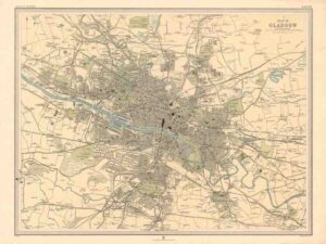 Central Scotland, Poster Of Glasgow, Map Of Glasgow, Old Map Of Glasgow, Map Of Clyde, Scottish Country Map, Old Map Glasgow, Antique Map Glasgow, Vintage Map Glasgow, Glasgow Print Gift, Glasgow Poster Print, Clyde Chart Print, Vintage Glasgow, Vintage Glasgow Map, 1912 Map Print, Scottish Heritage, History Lovers Gift, Glasgow Map Print, Historical Map, Antique Map, Old Glasgow Map, Scottish Decor, Map Wall Art, Cartography Print, Historic Scotland, Scottish Maps, Collectible Map, Vintage Decor